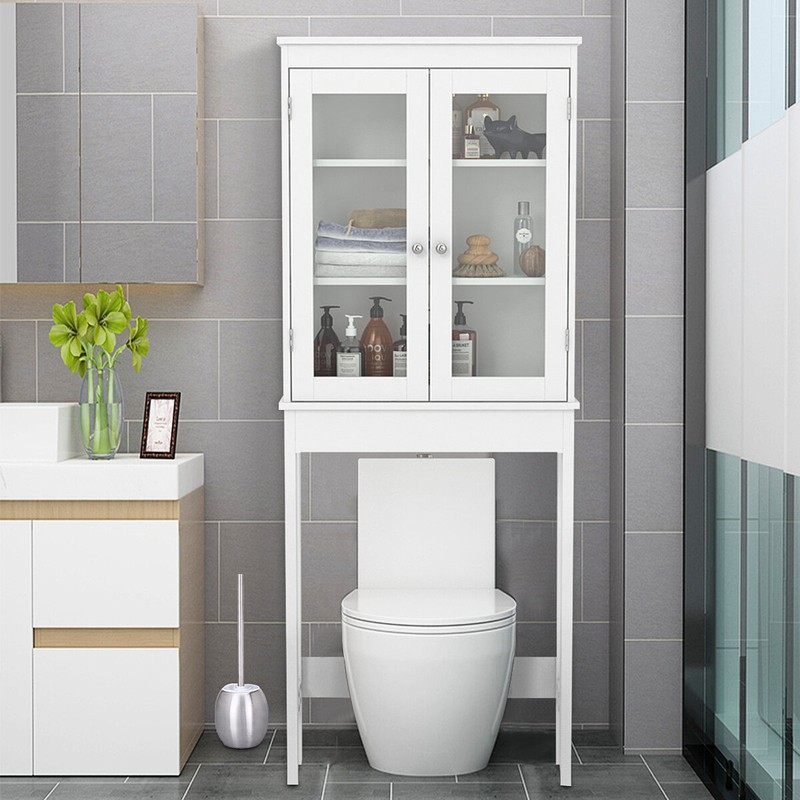 Bielecki 26'' W x 65'' H x 9'' D Linen Cabinet