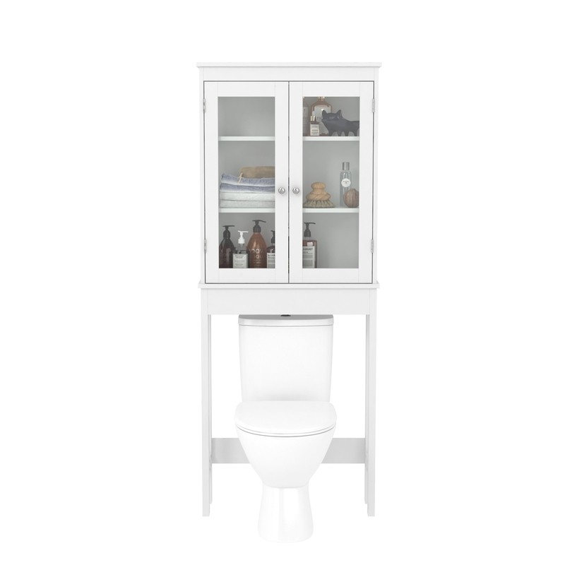 Bielecki 26'' W x 65'' H x 9'' D Linen Cabinet
