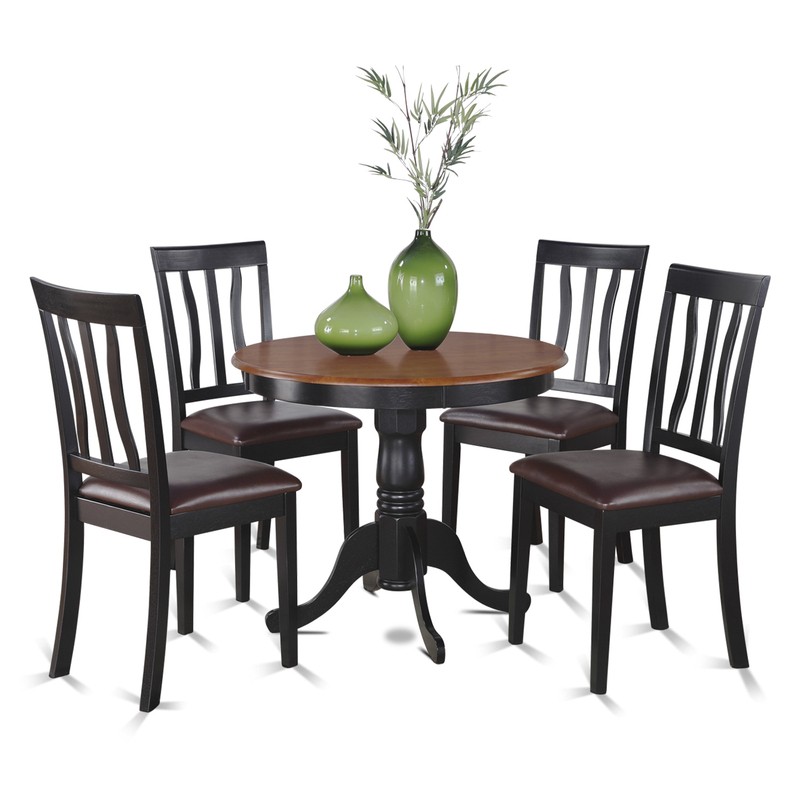 Birgitta 4 - Person Solid Wood Dining Set