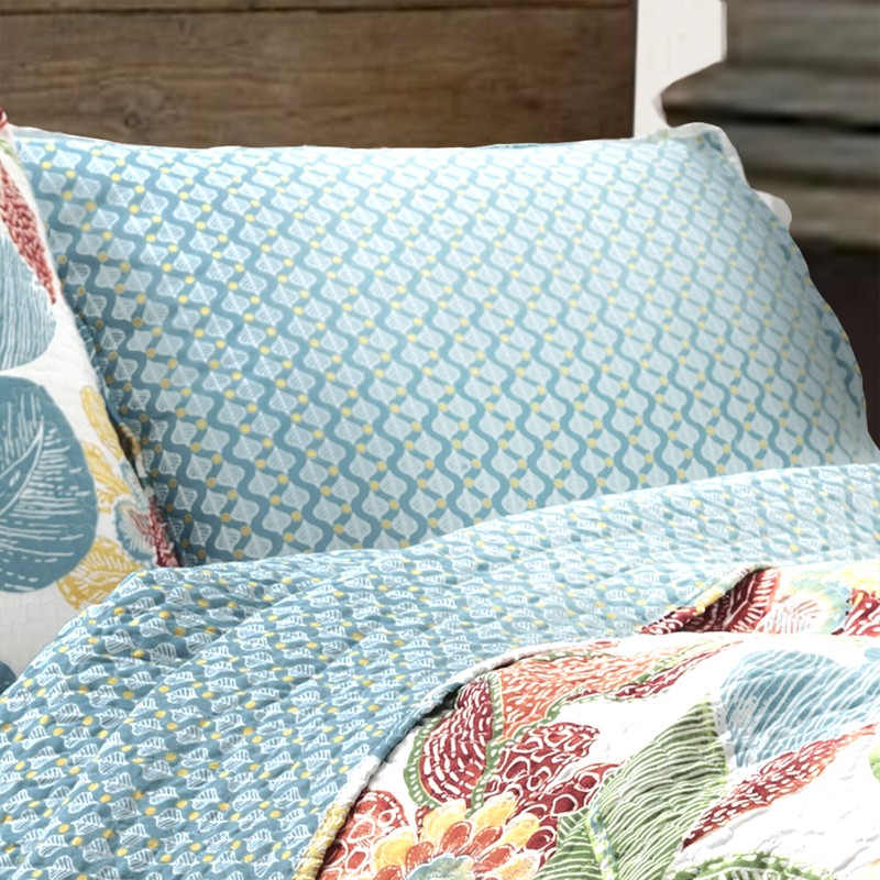 Bontrager Standard Cotton 320 TC Reversible 3 Piece Quilt Set
