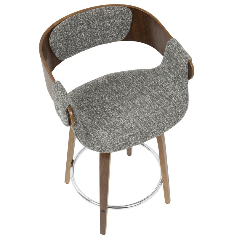 Boulemane Swivel Counter Stool
