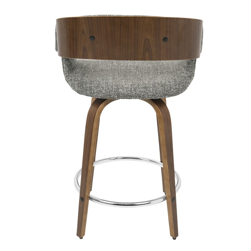 Boulemane Swivel Counter Stool