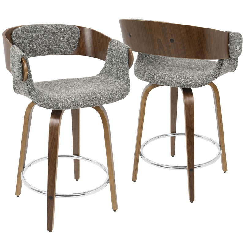 Boulemane Swivel Counter Stool