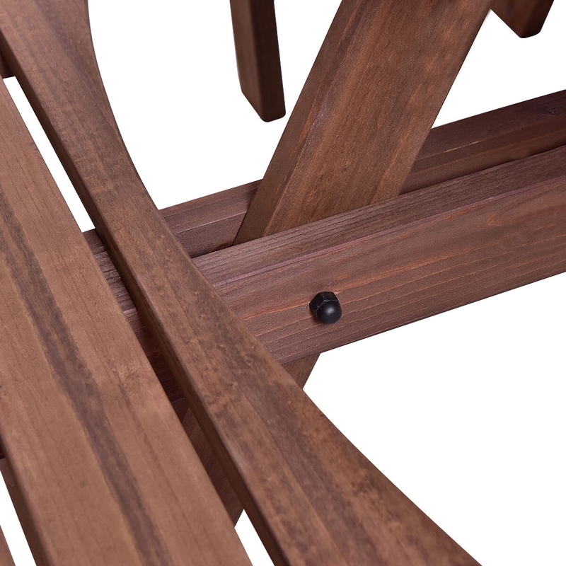 Boutelle Round 8 - Person Picnic Table