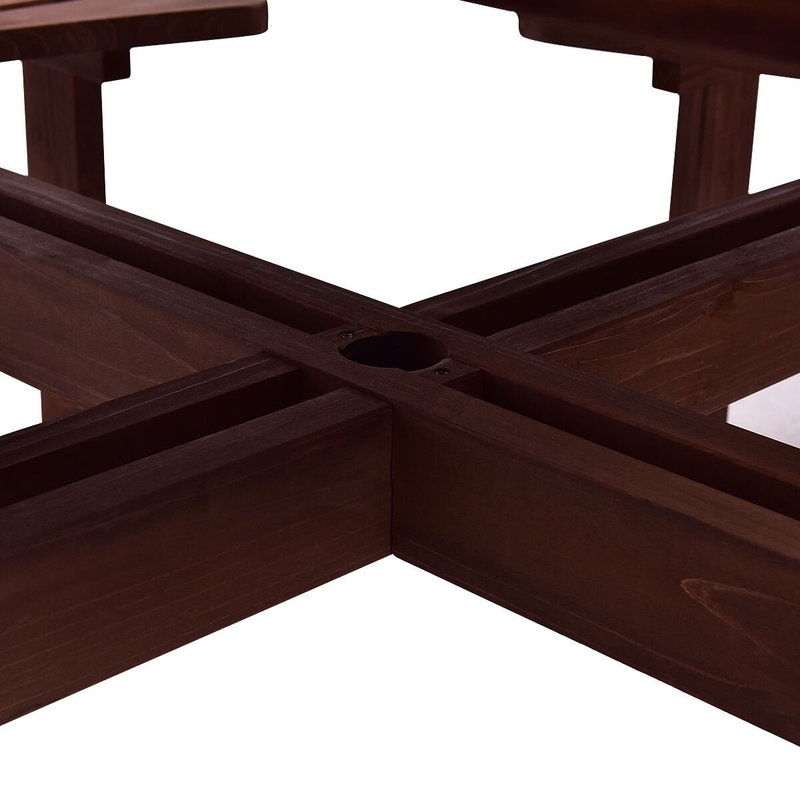 Boutelle Round 8 - Person Picnic Table