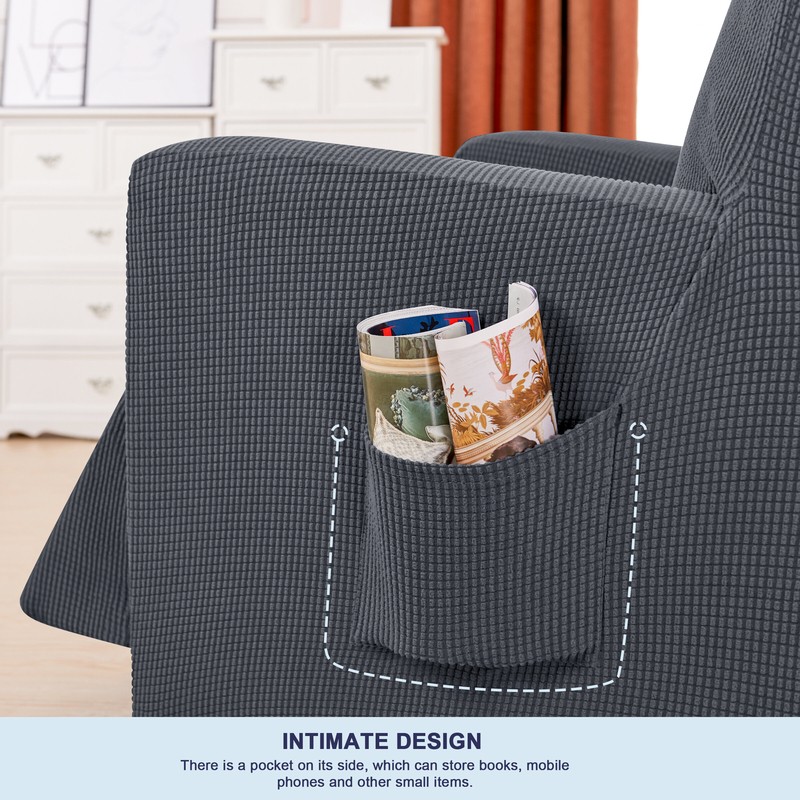Box Cushion Recliner Slipcover