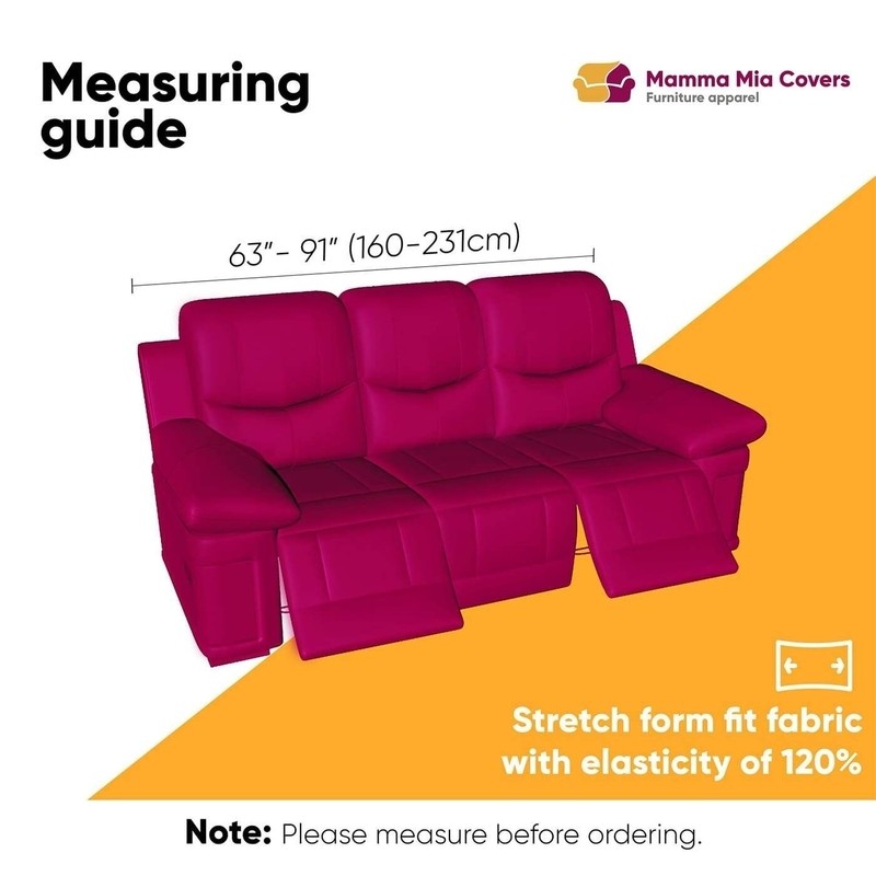 Box Cushion Recliner Slipcover