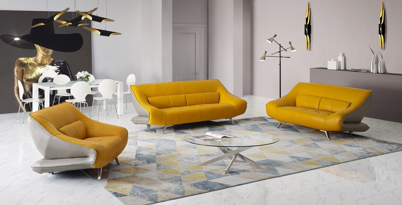 Yellow Leather Sofas Ideas On Foter