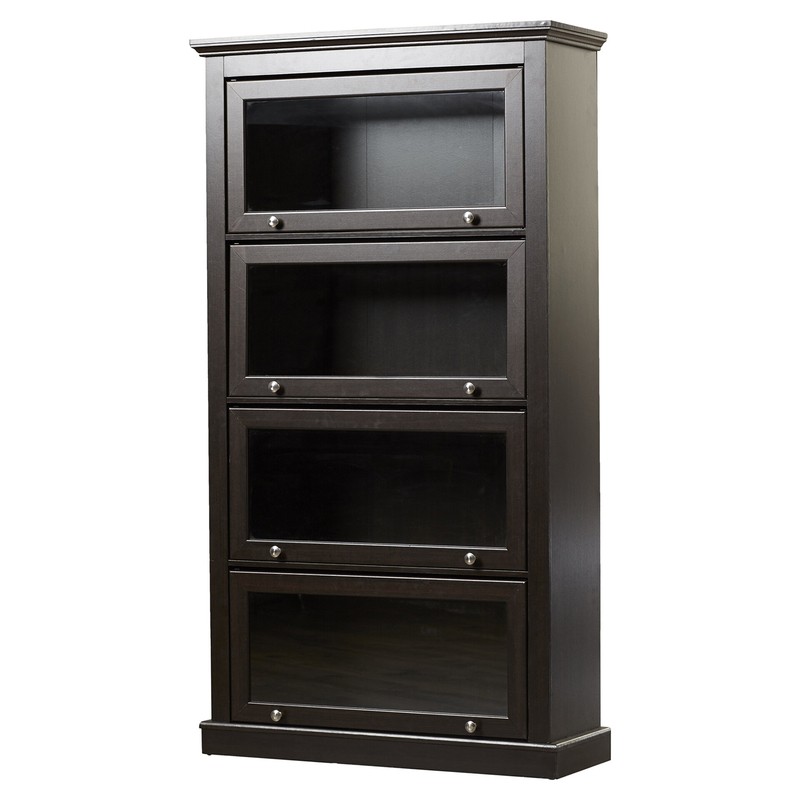 Brackston 60'' H x 32.7'' W Barrister Bookcase