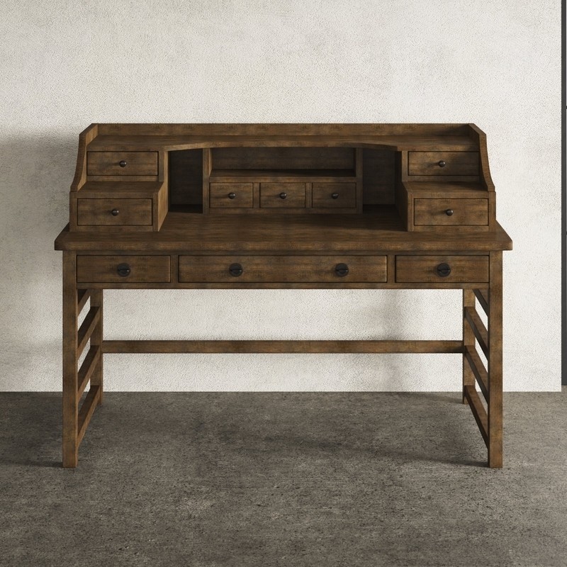 Brampt Secretary Desk with Hutch