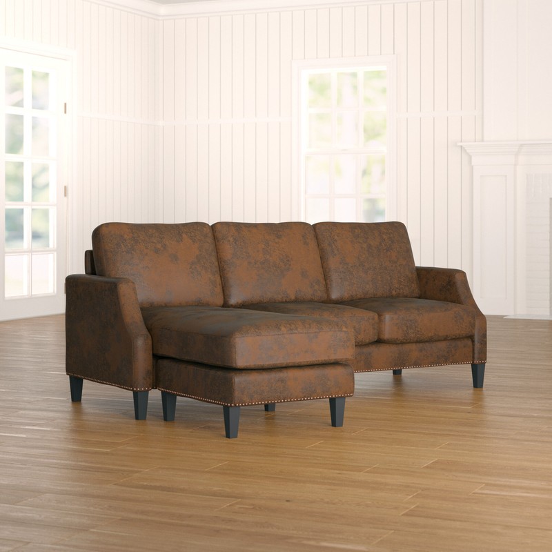 Braxton 77.5" Wide Reversible Sofa & Chaise