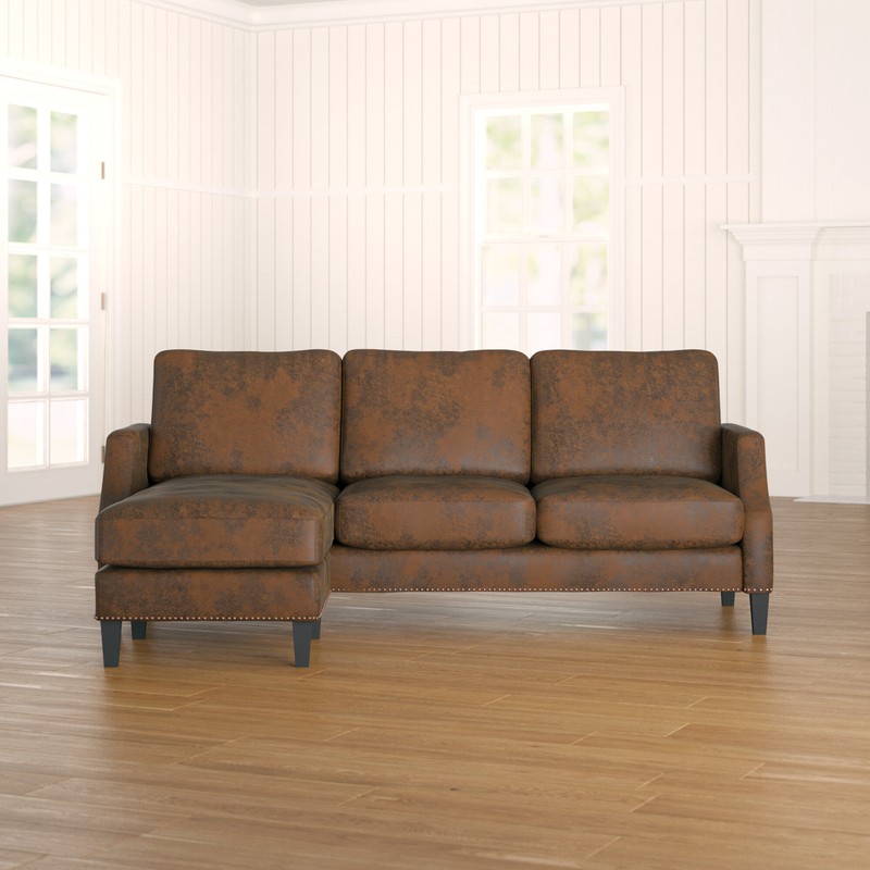 Braxton 77.5" Wide Reversible Sofa & Chaise