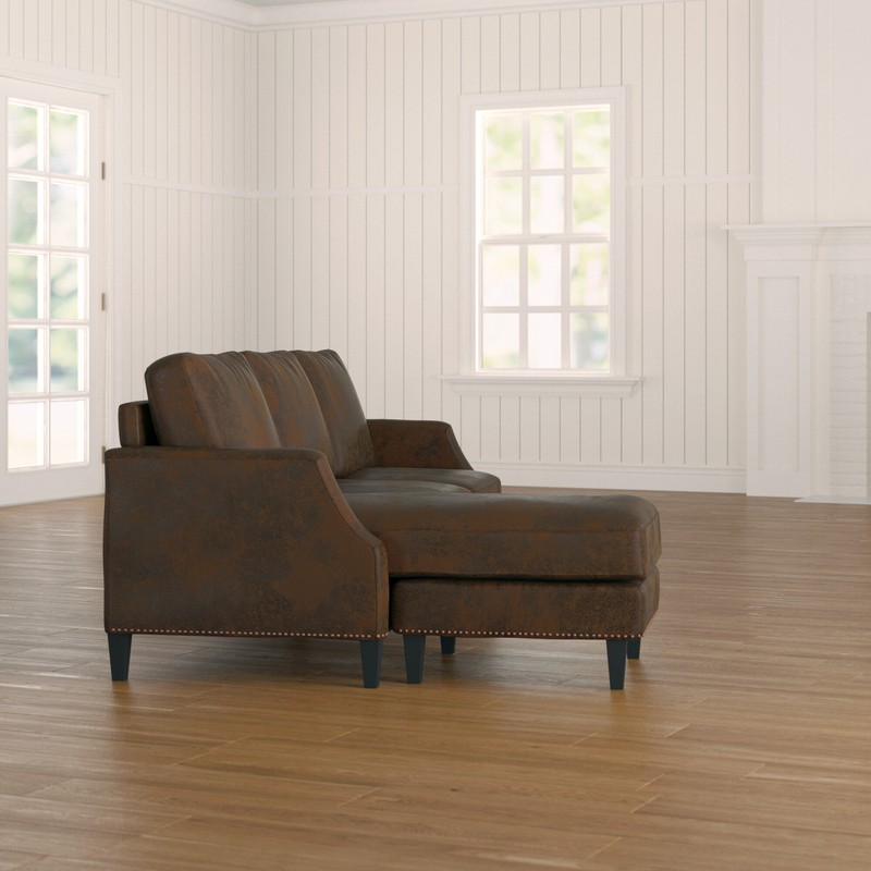 Braxton 77.5" Wide Reversible Sofa & Chaise