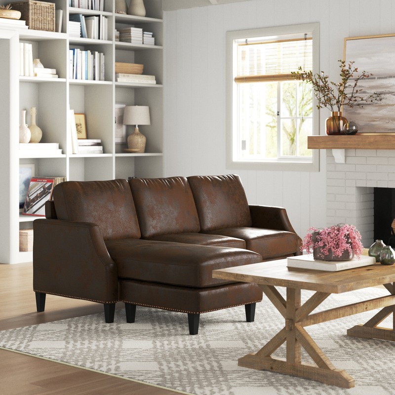 Braxton 77.5" Wide Reversible Sofa & Chaise