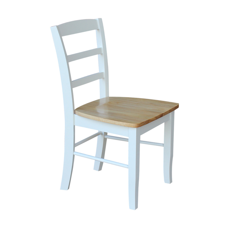 Brianne Solid Wood Ladder Back Side Chair