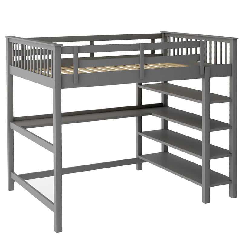 Adult Full Size Bunk Beds With Desk - Ideas on Foter