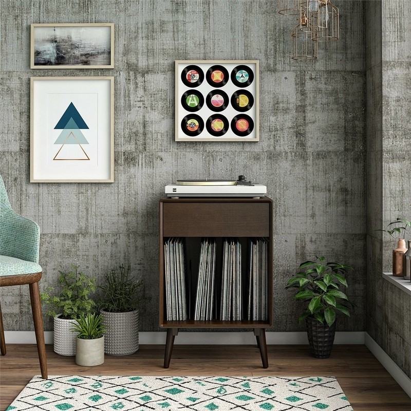 Brittany Turntable Audio Rack