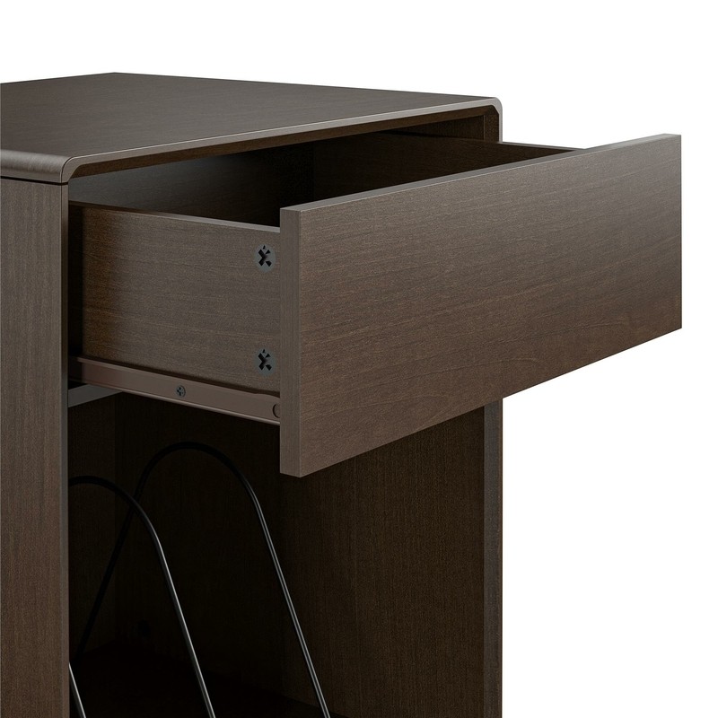 Brittany Turntable Audio Rack