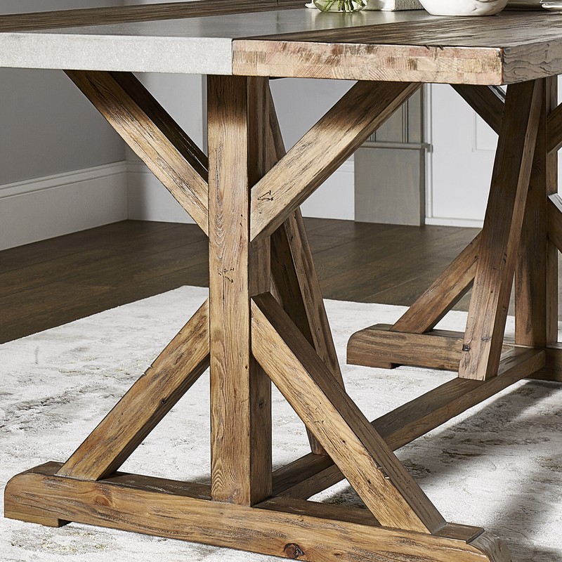 Brooksville 72'' Trestle Dining Table