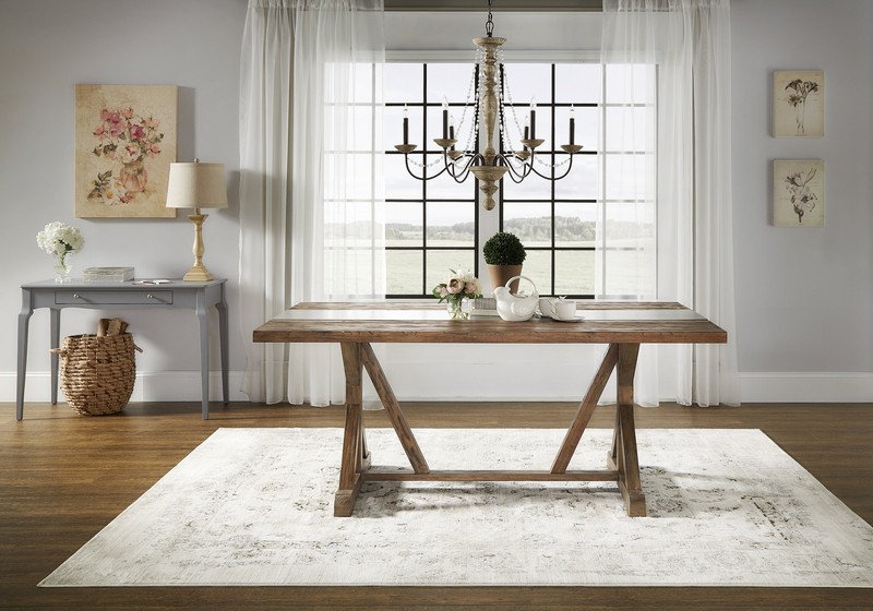 Brooksville 72'' Trestle Dining Table