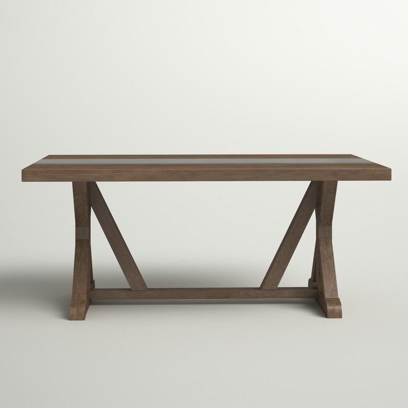 Brooksville 72'' Trestle Dining Table