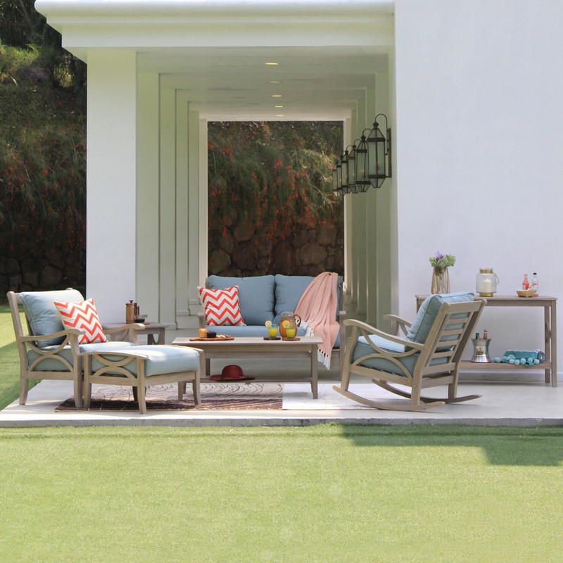 Brunswick Teak Patio Chair with Cushions