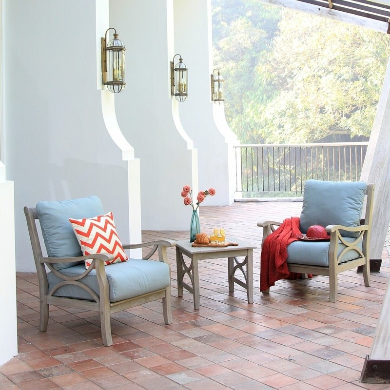 Brunswick Teak Patio Chair with Cushions