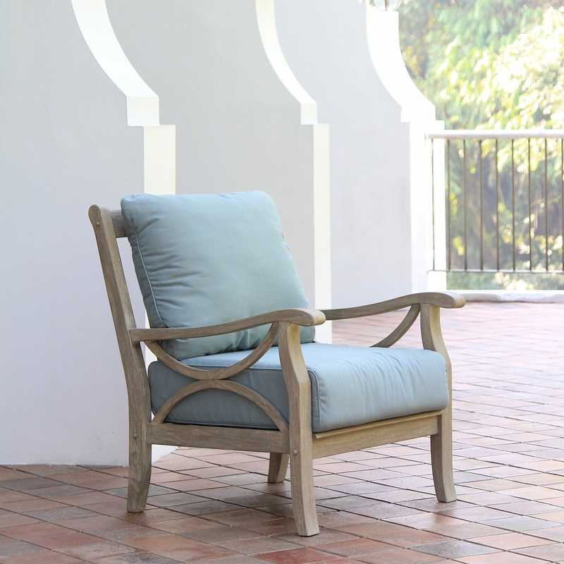 Brunswick Teak Patio Chair with Cushions