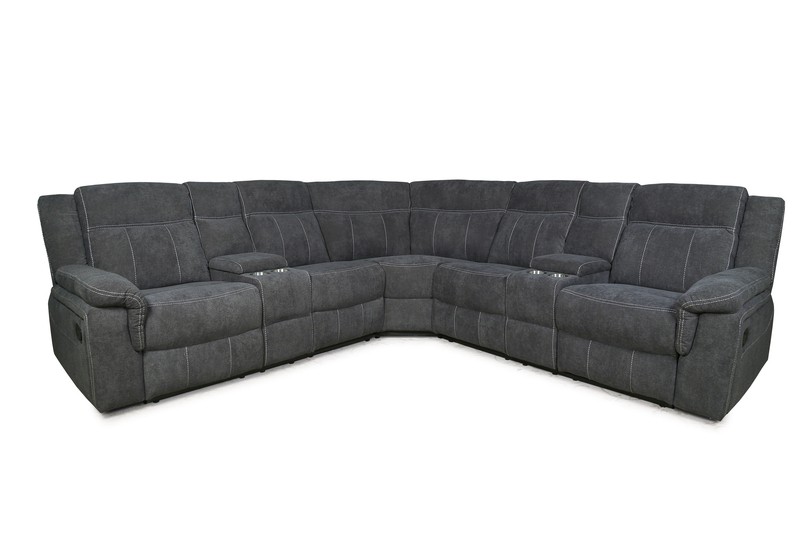 Bussard 94.5" Wide Symmetrical Reclining Corner Sectional