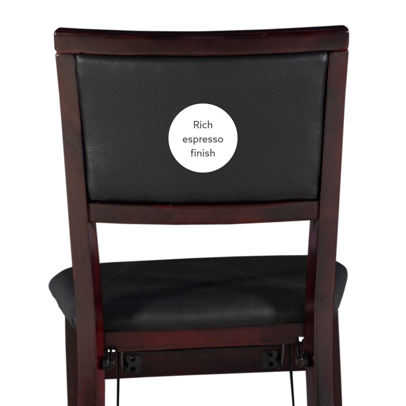 Busse Vinyl Padded Folding Chair
