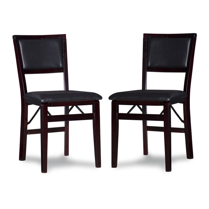 Busse Vinyl Padded Folding Chair