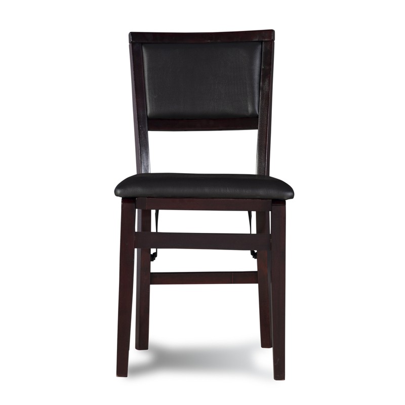 Busse Vinyl Padded Folding Chair