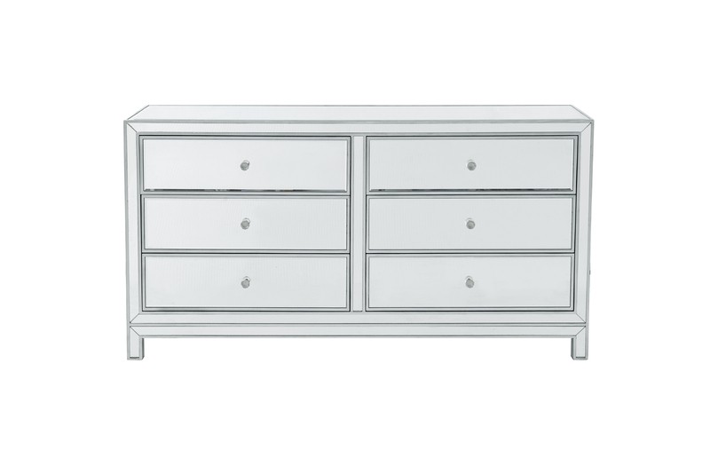 Cain 6 Drawer 60'' W Double Dresser