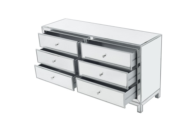 Cain 6 Drawer 60'' W Double Dresser