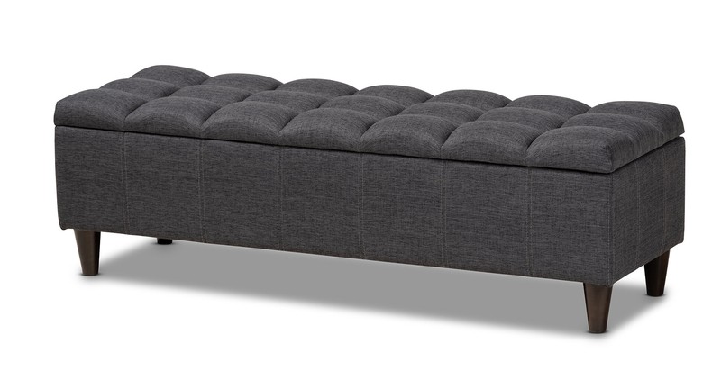 Campanella Upholstered Flip Top Storage Bench