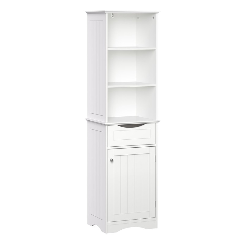 Caril 16.54'' W x 60.04'' H x 13.39'' D Linen Cabinet