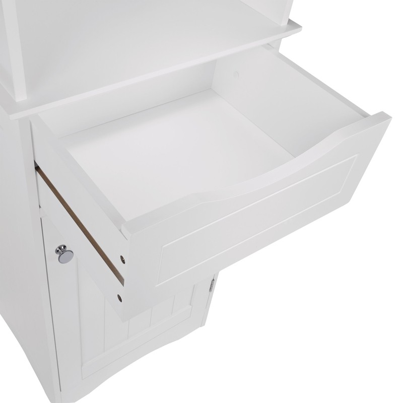 Caril 16.54'' W x 60.04'' H x 13.39'' D Linen Cabinet