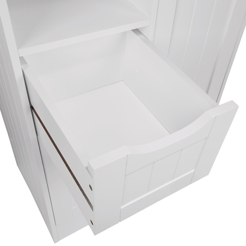 Caril 22.05'' W x 32.1'' H x 13.39'' D Free-Standing Bathroom Cabinet