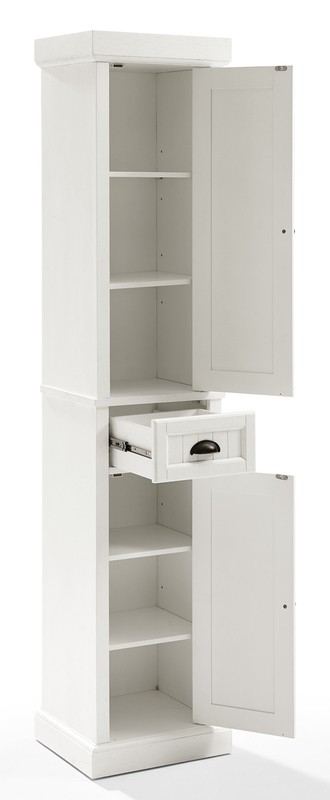 Carmel 16'' W x 72'' H x 14'' D Linen Cabinet
