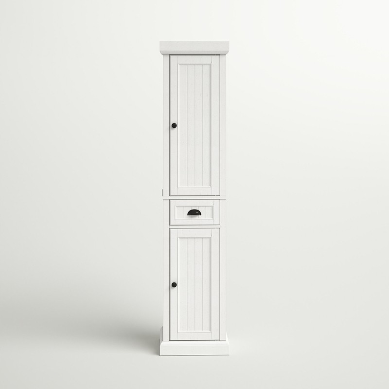 Carmel 16'' W x 72'' H x 14'' D Linen Cabinet