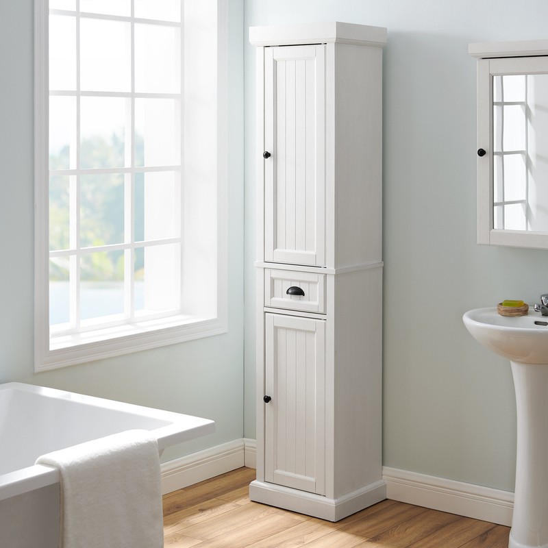 Carmel 16'' W x 72'' H x 14'' D Linen Cabinet