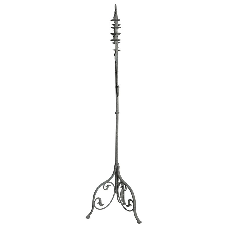 Castle Vecchio Floor Metal Candelabra