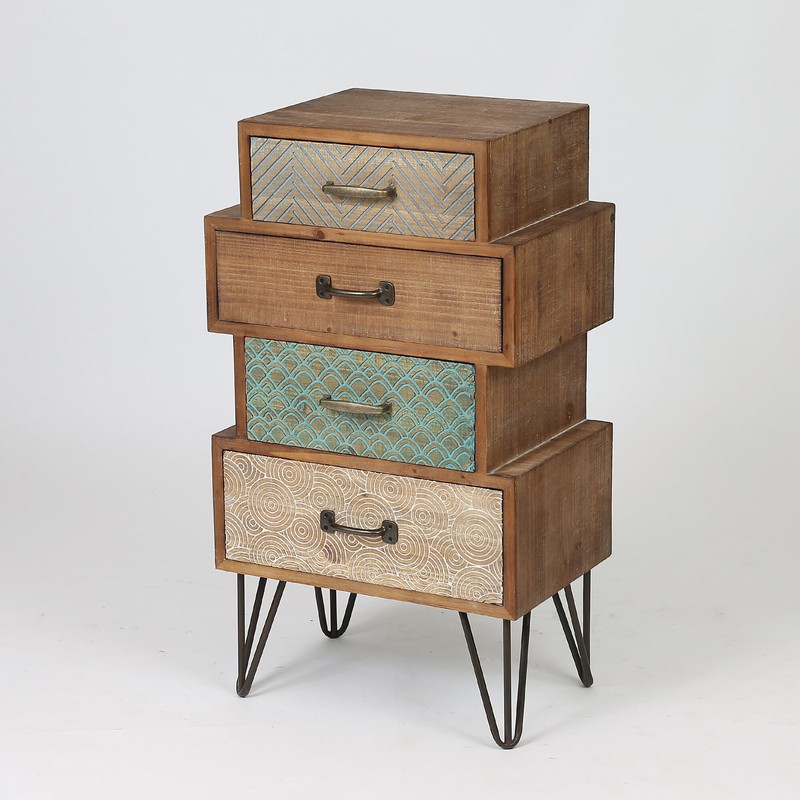 Cayden 33.5'' Tall 4 - Drawer Accent Chest