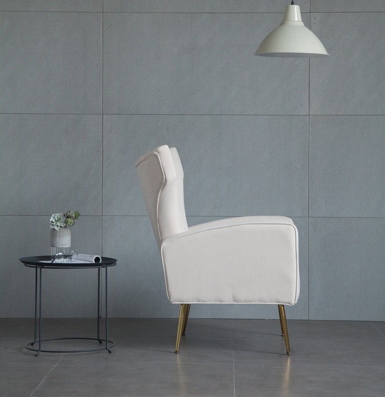Cayleigh 27.5'' Wide Velvet Wingback Chair