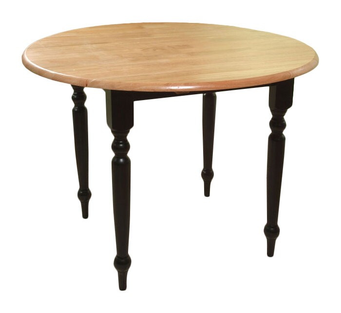 Cecelia Drop Leaf Solid Wood Dining Table