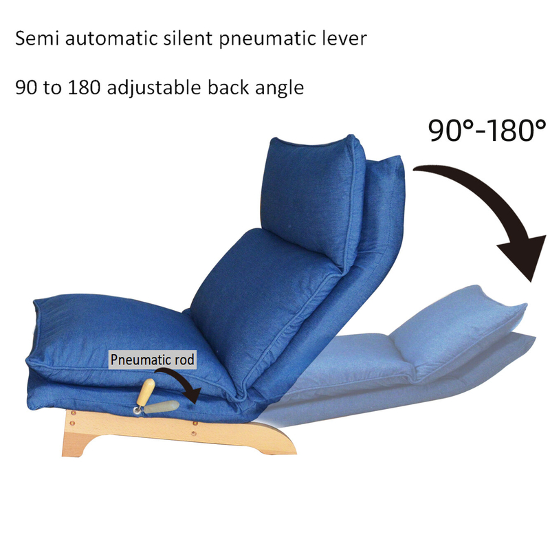 loose back futon chair