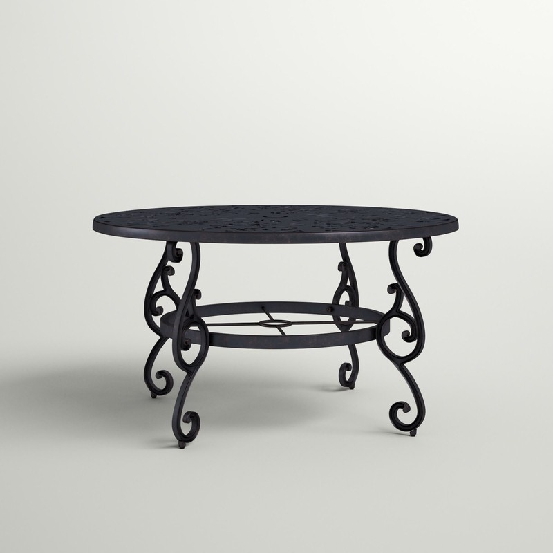 Chafin Metal 6 - Person Dining Table