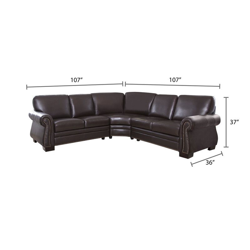 Chamberlain 107" Wide Symmetrical Corner Sectional