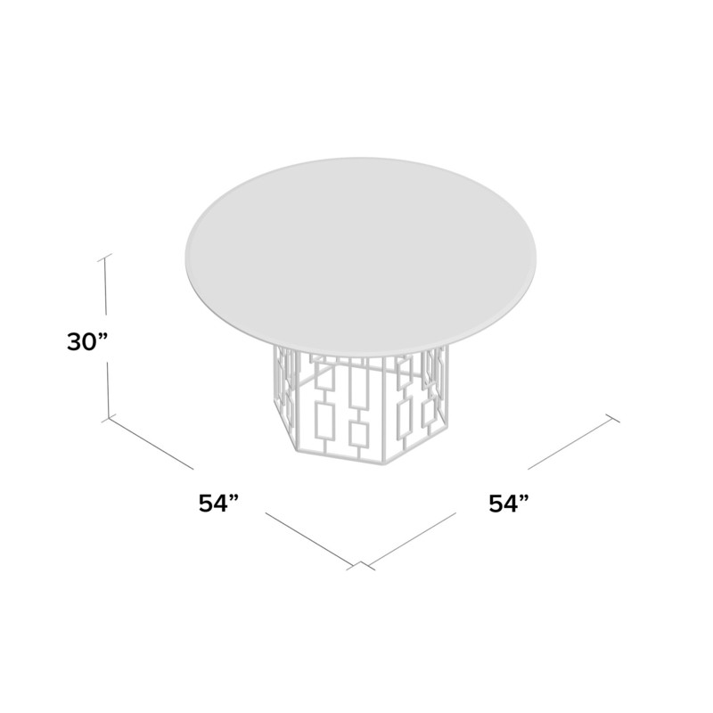 Chant 54'' Pedestal Dining Table