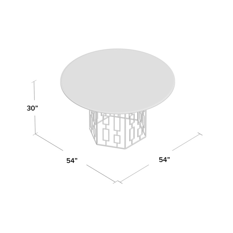 Chant 54'' Pedestal Dining Table